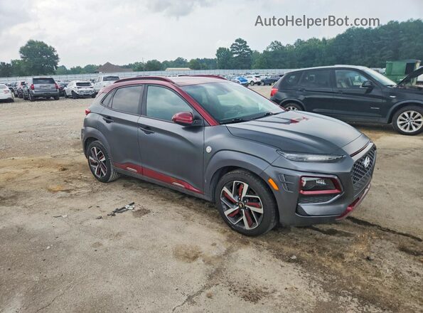 KM8K53A57KU309154 2019 HYUNDAI KONA Двухцветный Вид спереди