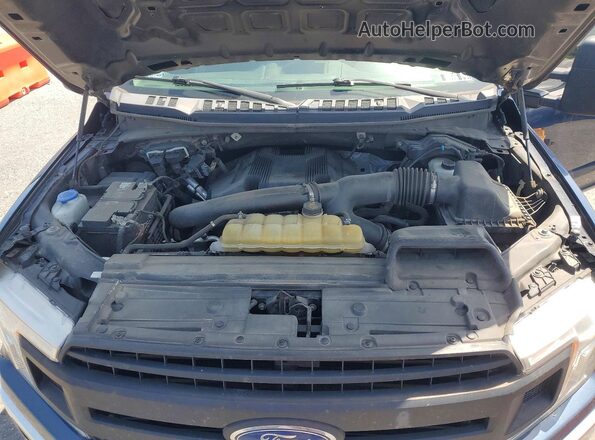 1FTFX1E44KKE72846 2019 FORD F150 Blue Вид підкапотного простору