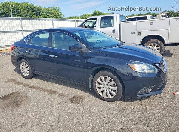 3N1AB7APXHY346984 2017 NISSAN SENTRA Black Vista frontal
