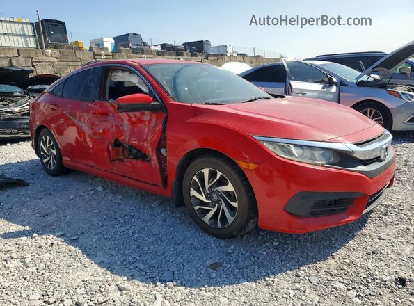 2HGFC2F71GH526761 2016 HONDA CIVIC Красный Вид спереди