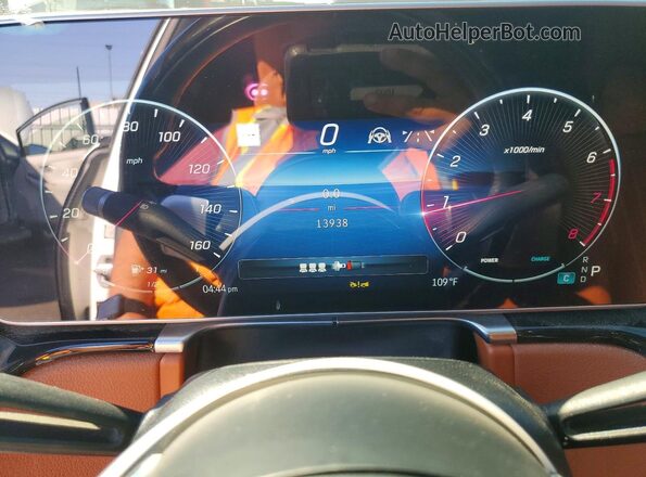 W1K6G7GB3PA203674 2023 MERCEDES-BENZ S White Widok tylnych siedzeń