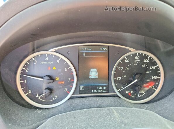 3N1AB7AP8KY340026 2019 NISSAN SENTRA White Vista interior trasera