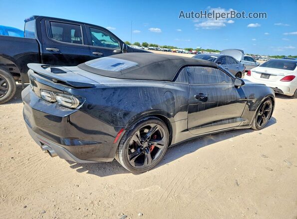 1G1FH3D75K0143629 2019 CHEVROLET CAMARO Black Передня права чверть