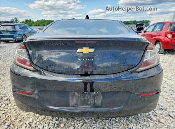1G1RA6S52HU120654 2017 CHEVROLET VOLT Black Widok wnętrza z przodu