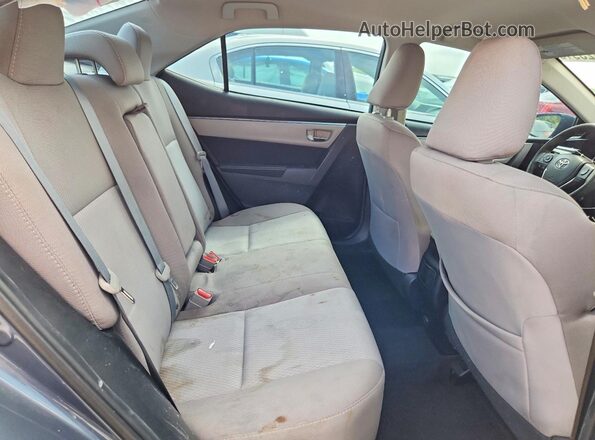 2T1BURHE1GC637920 2016 TOYOTA COROLLA Синий Вид задней части салона