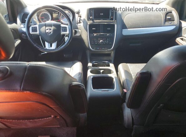 2C4RDGEG6JR283926 2018 DODGE GRAND Silver Вид щитка приладів