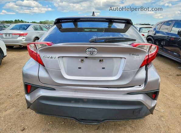 JTNKHMBX8K1021948 2019 TOYOTA C-HR Silver წინა სალონის ხედი