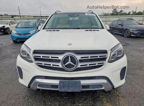 4JGDF6EE8HA745927 2017 MERCEDES-BENZ GLS Белый Вид сзади