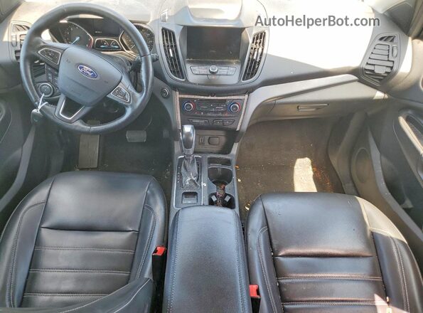 1FMCU9HD5KUA68671 2019 FORD ESCAPE Серый Вид щитка приборов