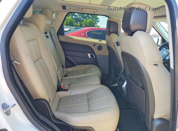 SALWR2RV2JA183464 2018 LAND ROVER RANGE White Vista interior trasera