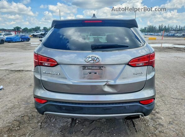 5XYZT3LB2GG357682 2016 HYUNDAI SANTA Beige Widok wnętrza z przodu