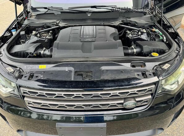 SALRG2RVXL2423148 2020 LAND ROVER DISCOVERY Black Front interior view