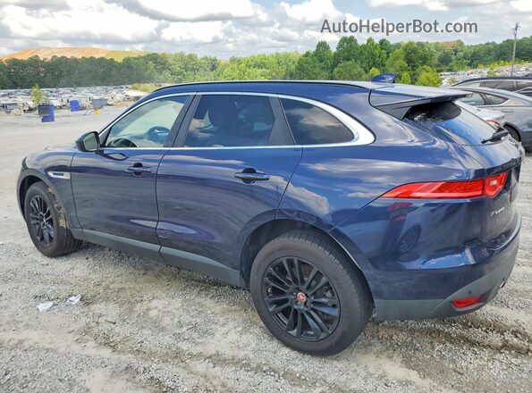 SADCK2FX5JA288623 2018 JAGUAR F-PACE Blue Trasero derecho