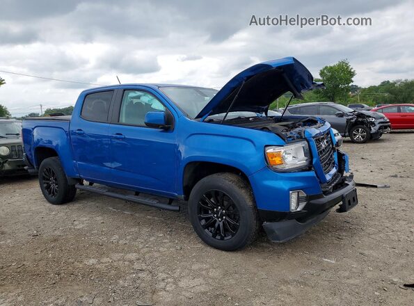 1GTG5CEN2N1164681 2022 GMC CANYON Синий Вид спереди