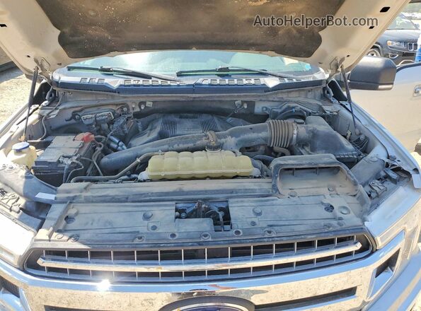 1FTEW1E44KKE78600 2019 FORD F150 Silver ძრავის განყოფილების ხედი