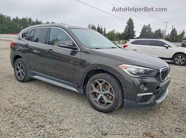 WBXHU7C33J3H43750 2018 BMW X1 Brown წინა ხედი