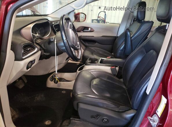 2C4RC1EG8JR333841 2018 CHRYSLER PACIFICA Red Առջևի վահանակի տեսք