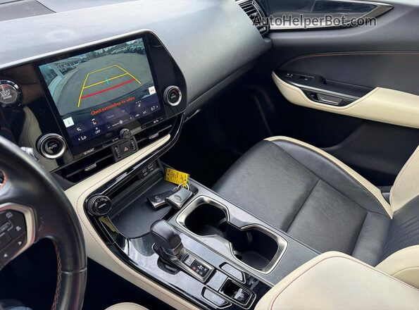 JTJADCAZ5N2001984 2022 LEXUS NX Черный Вид задних сидений