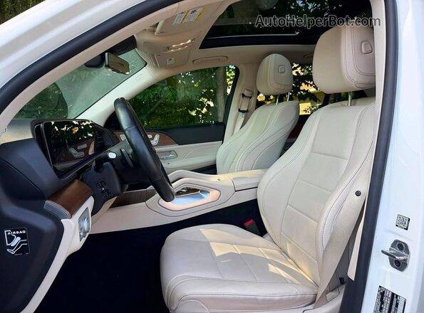 4JGFB4KB5NA694210 2022 MERCEDES-BENZ GLE White Widok komory silnika