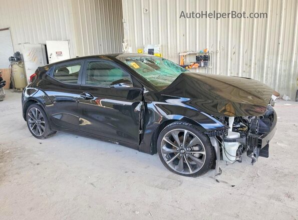 KMHTG6AF1LU029613 2020 HYUNDAI VELOSTER Black Widok z przodu