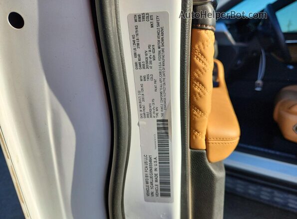1C4RJJEGXN8554641 2022 JEEP CHEROKEE White Widok wnętrza 360 stopni