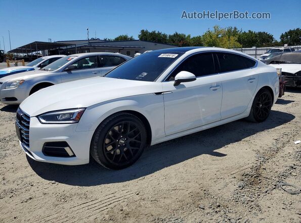 WAUANCF5XKA059139 2019 AUDI A5 Белый Задняя левая четверть