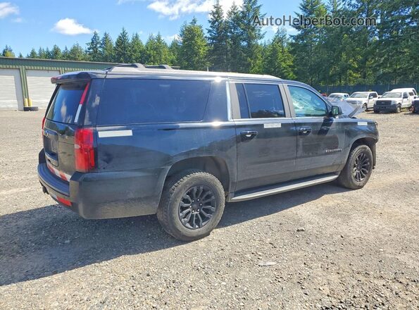 1GNSCHKC0KR130159 2019 CHEVROLET SUBURBAN Черный Передняя правая четверть