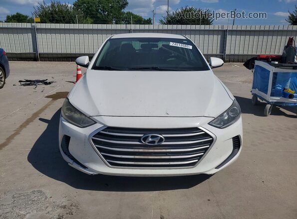 5NPD74LF3HH166726 2017 HYUNDAI ELANTRA Белый Вид сзади
