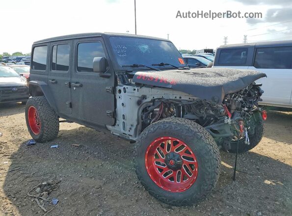 1C4HJXDG0MW804463 2021 JEEP WRANGLER Black Widok z przodu