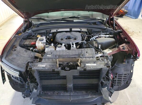1C4RJYB64RC720403 2024 JEEP GRAND Темно-бордовый Вид подкапотного пространства