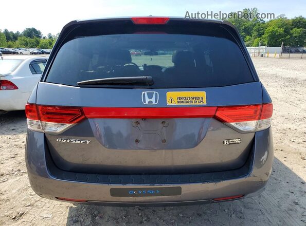 5FNRL5H64GB125339 2016 HONDA ODYSSEY Gray Սալոնի դիմացի տեսք