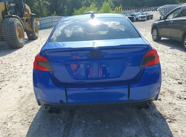 JF1VA1B6XG9828644 2016 SUBARU WRX Blue Widok wnętrza z przodu