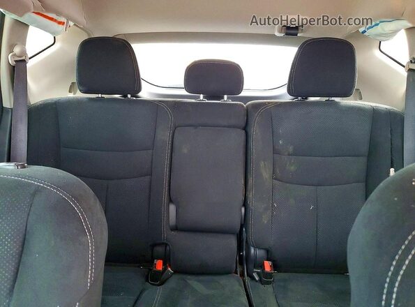 5N1AZ2MJ5KN155167 2019 NISSAN MURANO Charcoal Rear interior view