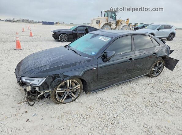 WAUFNAF49HN063363 2017 AUDI A4 Черный Задняя левая четверть