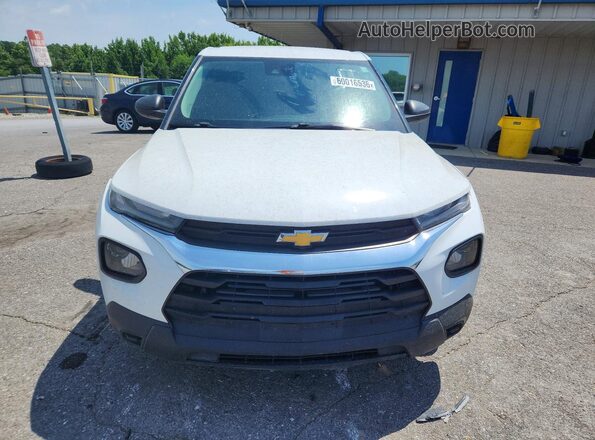 KL79MMS27MB045090 2021 CHEVROLET TRAILBLAZER White Vista trasera