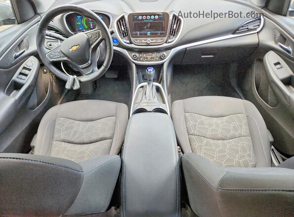 1G1RC6S50HU167434 2017 CHEVROLET VOLT Gray ხელსაწყოთა პანელის ხედი