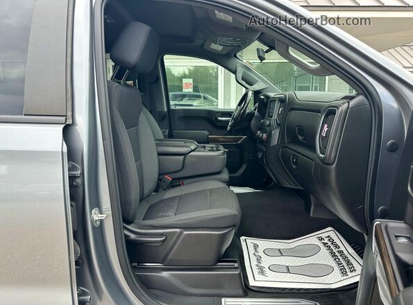 1GCRYJEK6NZ126060 2022 CHEVROLET SILVERADO Серый Вид сзади