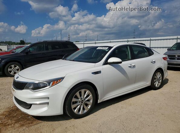 5XXGT4L39GG055736 2016 KIA OPTIMA White Հետևի ձախ