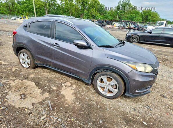 3CZRU5H74GM719246 2016 HONDA HR-V Gray წინა ხედი