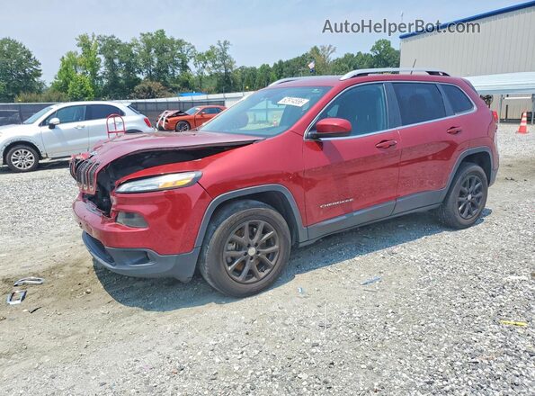 1C4PJMCB9GW237450 2016 JEEP CHEROKEE Red უკანა მარცხენა
