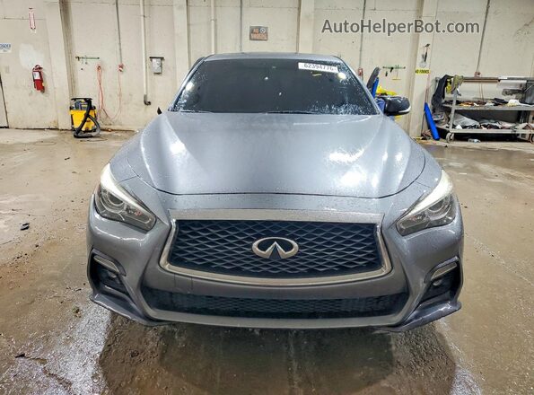 JN1EV7AP0JM361303 2018 INFINITI Q50 Silver Vista trasera