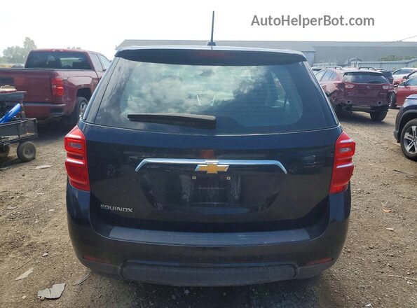 2GNALBEK7H1583658 2017 CHEVROLET EQUINOX Black წინა სალონის ხედი