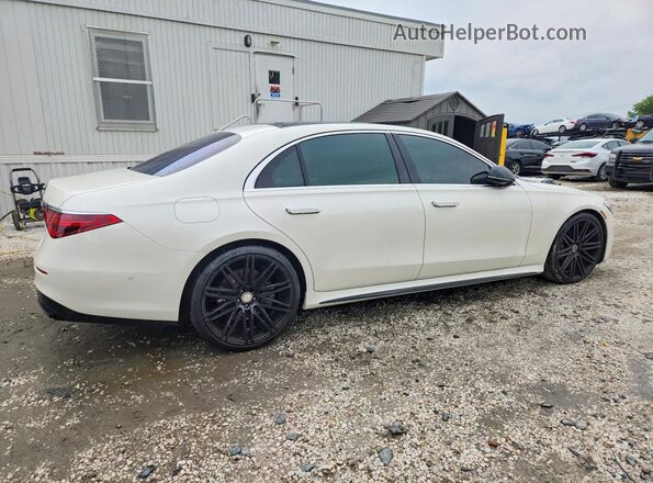W1K6G7GB4NA070274 2022 MERCEDES-BENZ S-CLASS Белый Передняя правая четверть