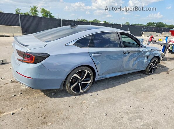 1HGCV1F34NA034564 2022 HONDA ACCORD Gray წინა მარჯვენა