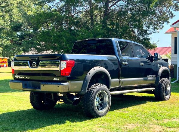 1N6BA1F46GN514337 2016 NISSAN TITAN Black წინა ხედი