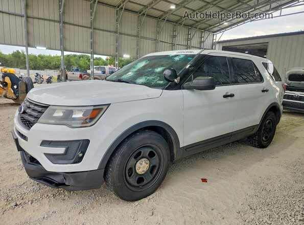 1FM5K8AR5GGA20382 2016 FORD EXPLORER White Հետևի ձախ