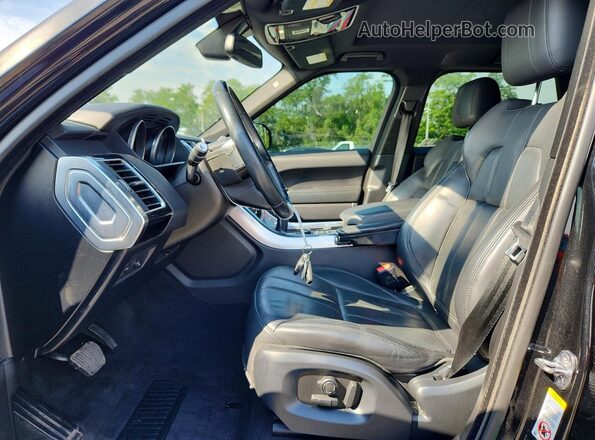 SALWR2PF7GA120610 2016 LAND ROVER RANGE Черный Вид панели приборов