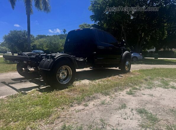 1FD0X4GTXKEC11663 2019 FORD F450 Black Front view