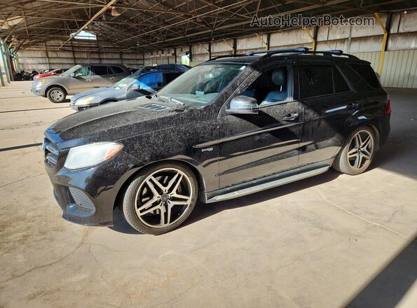 4JGDA6EB0HA933832 2017 MERCEDES-BENZ GLE Черный Задняя левая четверть