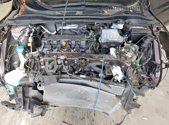 3CZRU6H71KM702161 2019 HONDA HR-V Purple VIN կոդի պիտակի տեսք